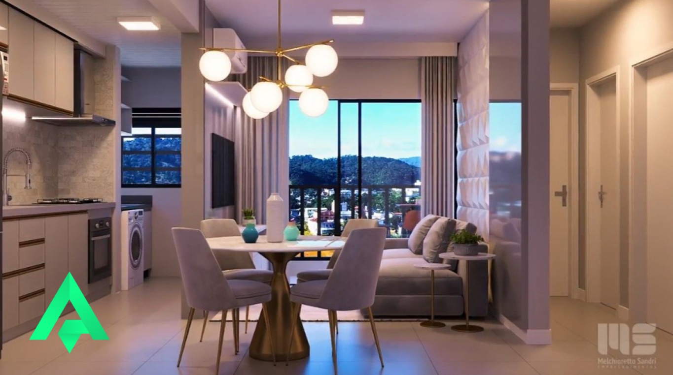 Excelente apartamento na planta, no Bairro Coloninha - Gaspar-SC! — foto 2