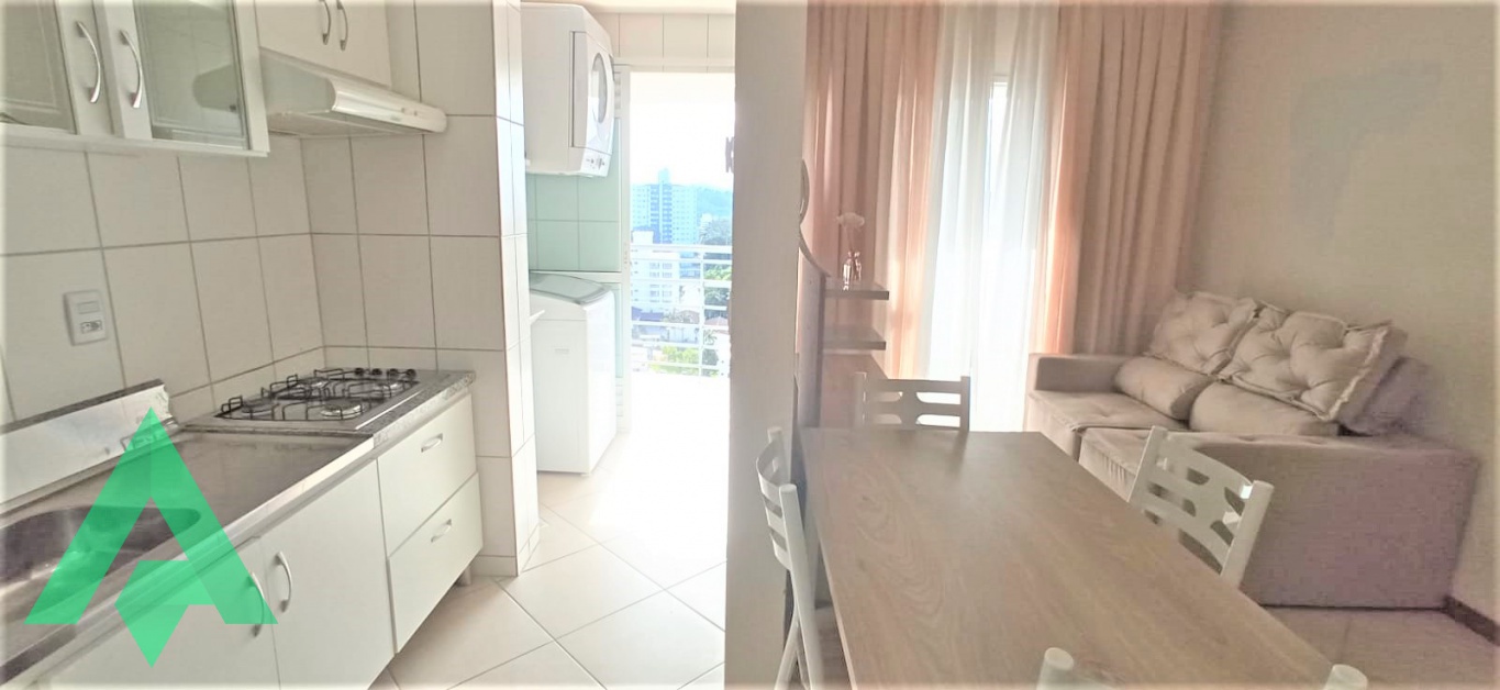 Apartamento mobiliado, com 2 dormitórios para locação por R$ 2.350,00 - Bairro Vila Nova - Blumenau/SC — foto 4
