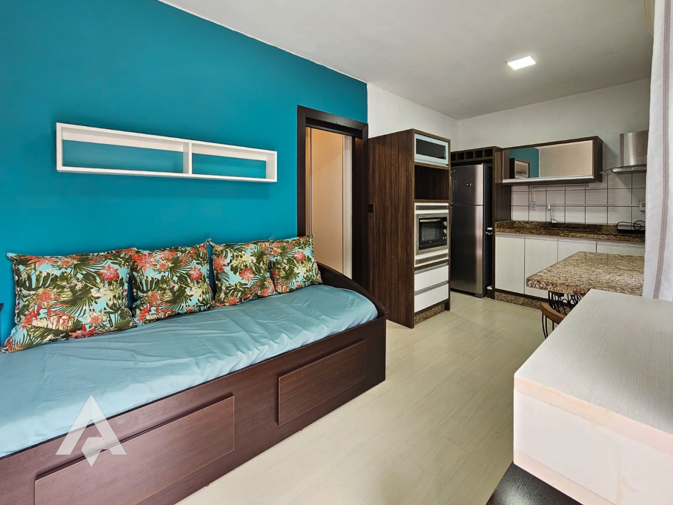 Apartamento mobiliado com 1 dormitório à venda no bairro Velha! — foto 2