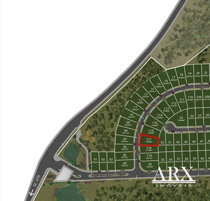 Venda lote no Paysage Privilége Condomínio Parque, na Ponta Aguda — foto 6