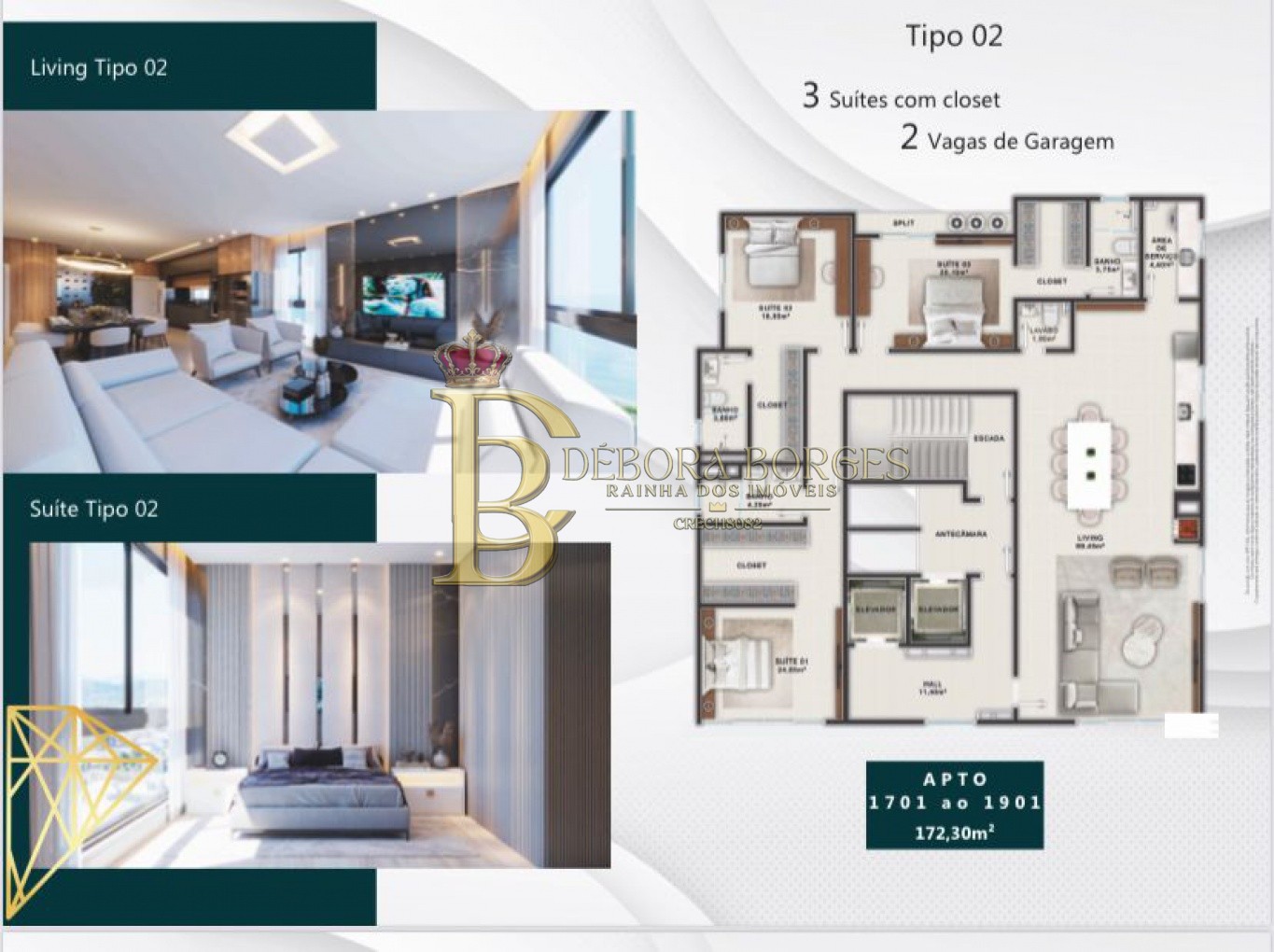 Apartamento de 2 quartos, 84m² no bairro Centro, em Balneário Piçarras | Eu Corretor