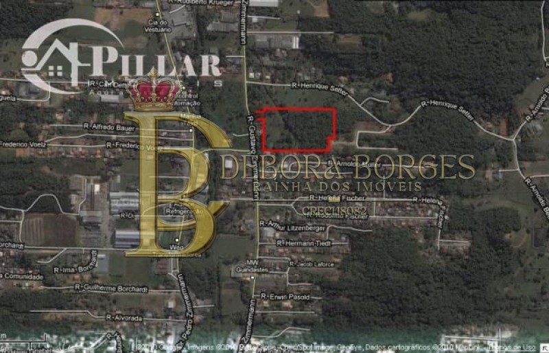 Lote/Terreno no bairro Itoupava Central, em Blumenau | Eu Corretor