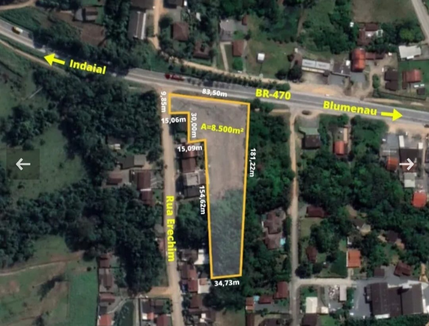 Terreno ZC1 em Indaial - foto 1