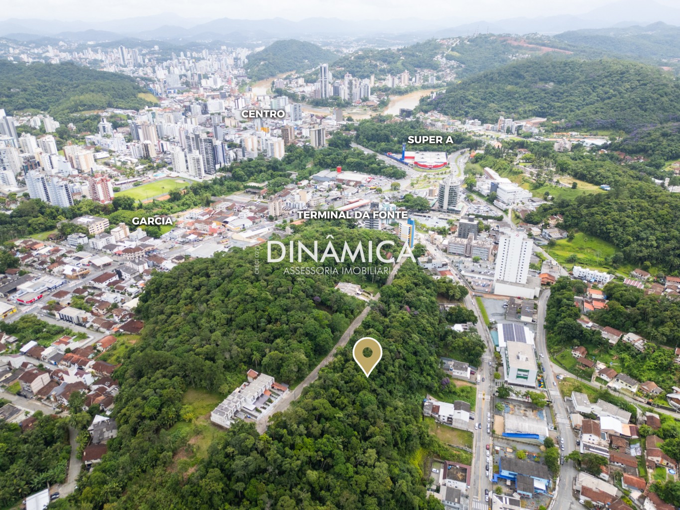 terreno, lote, a venda, centro, garcia, centro clinico, construção, imobiliaria, dinamica sul.