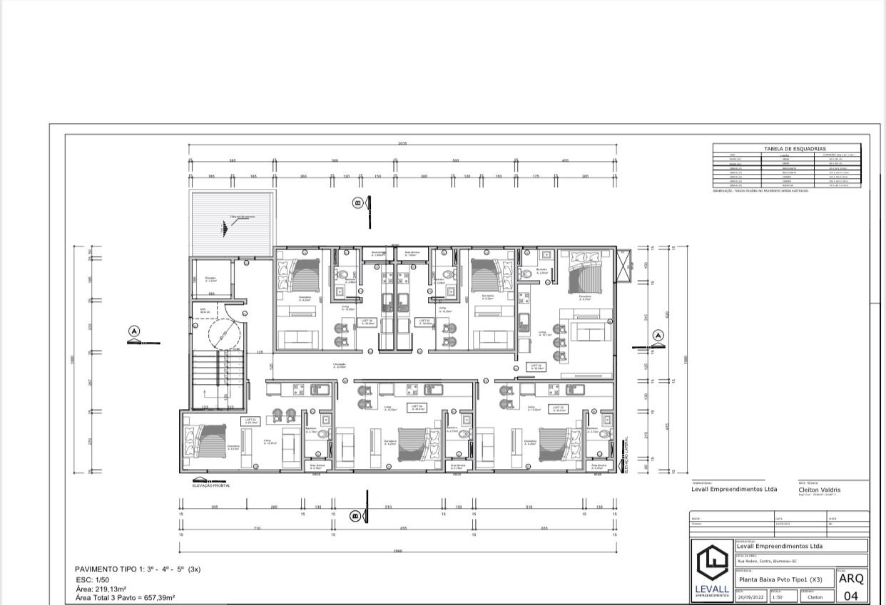 Comprar Loft no bairro Centro em Blumenau