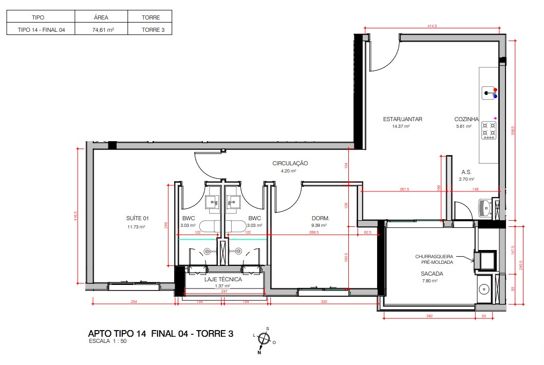 Apartamento de 2 quartos, 74m² no bairro Itacolomi, em Balneário Piçarras | Eu Corretor