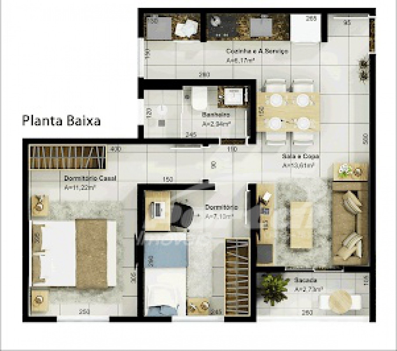 Apartamento à venda com 2 quartos, 50m² - Foto 21