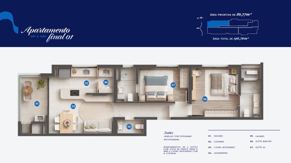Apartamento, 3 quartos, 172 m² - Foto 15