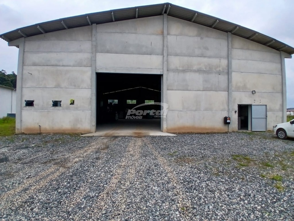 Galpão / Depósito / Armazém de 500m² no bairro Belchior Baixo, em Gaspar | Eu Corretor