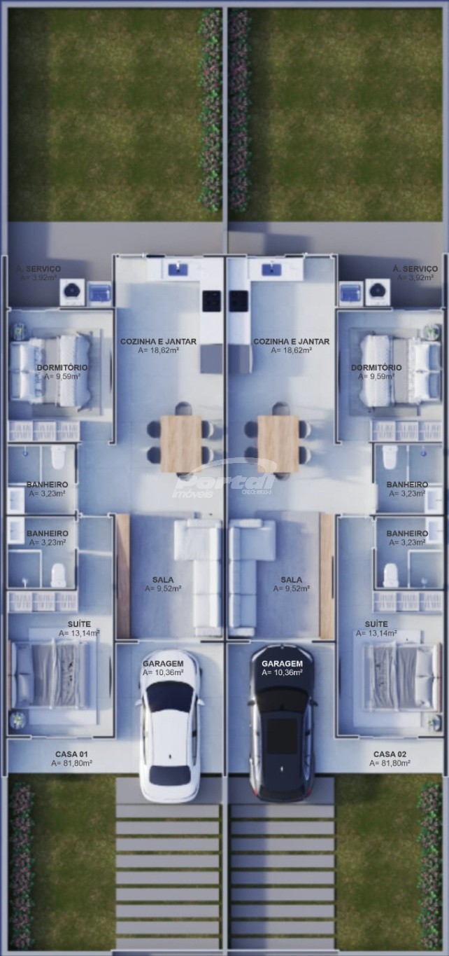 Casa de 2 quartos, 78m² no bairro Itajuba, em Barra Velha | Eu Corretor