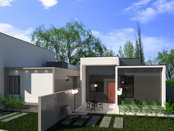 Casa, 2 quartos, 60 m² - Foto 1