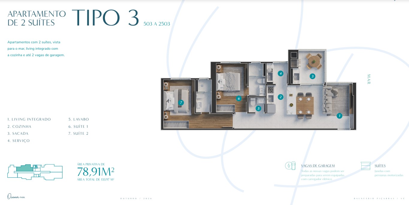 Apartamento, 2 quartos, 79 m² - Foto 26