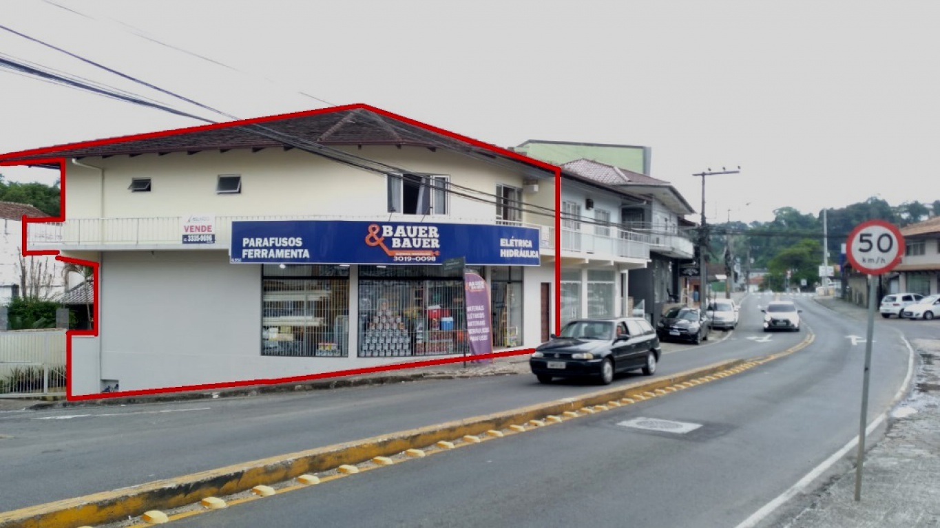 PRÉDIO COMERCIAL E RESIDENCIAL, confira, localizado em uma das principais vias de acesso da região da Velha e Água Verde. - foto 1