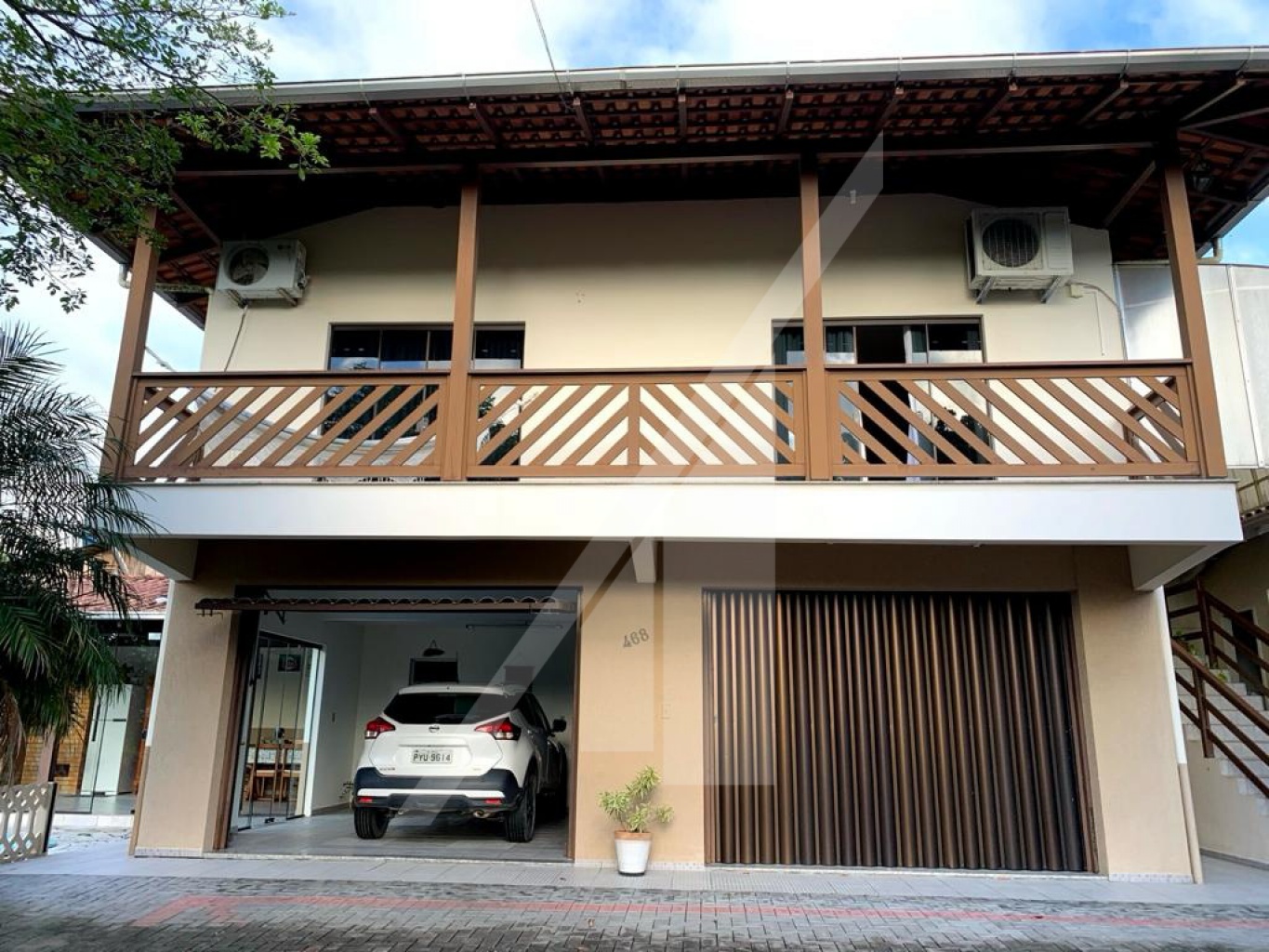 RESIDENCIA DE ALVENARIA - INDAIAL Terreno com 506,27m2(27,42mt-27,42mt x18,59mt - 18,59mt ). Área construída 140,25m2 — foto 2