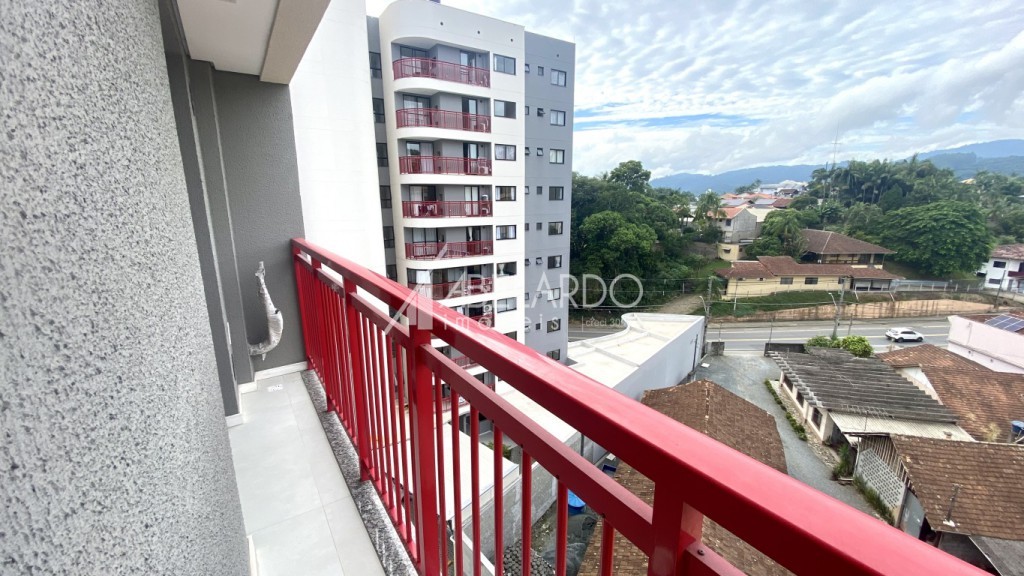 APARTAMENTO SEMIMOBILIADO COM DOIS DORMITÓRIOS, SENDO UMA SUÍTE E UMA VAGA DE GARAGEM - BAIRRO VELHA — foto 5