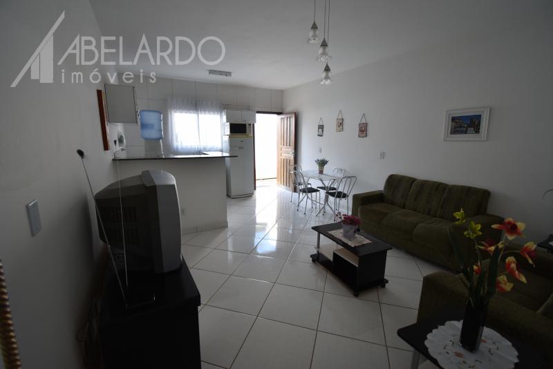 Apartamento mobiliado com área aproximada de 40,30 m localizado no bairro Bela Vista em Gaspar, com ar condicionado split e todo em piso cerâmico. — foto 2