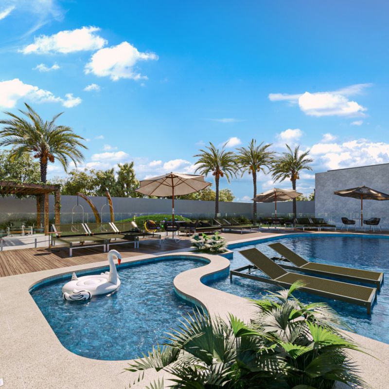 Apartamentos de 2 e 3 quartos, com suíte e 70,00 m no bairro Fidélis em Blumenau/SC — foto 3