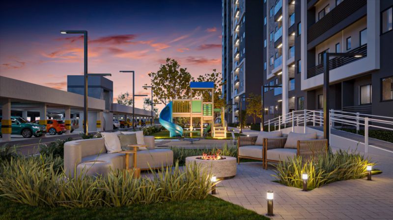 Apartamentos de 2 e 3 quartos, com suíte e 70,00 m no bairro Fidélis em Blumenau/SC — foto 3