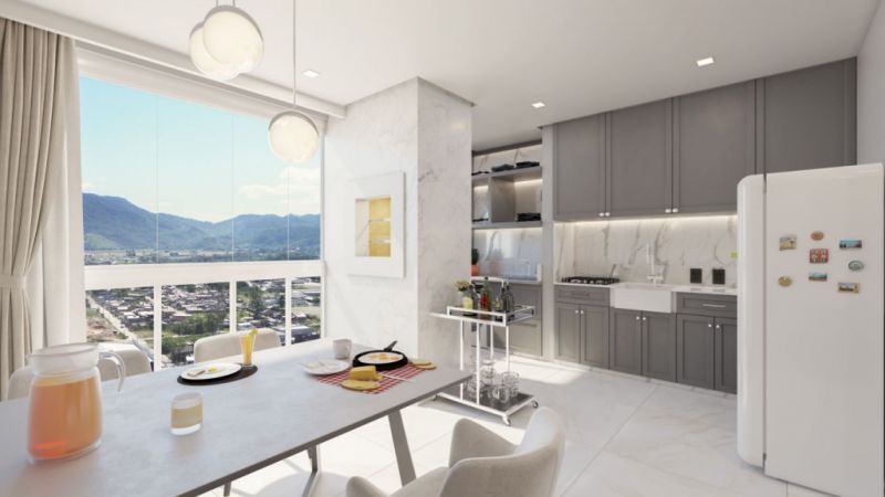 Apartamento no Torre de Málaga - Lançamento no Jardim Praia Mar, Itapema - foto 1