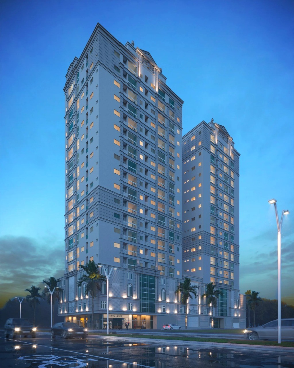 Apartamento no Torre de Málaga - Lançamento no Jardim Praia Mar, Itapema - foto 1