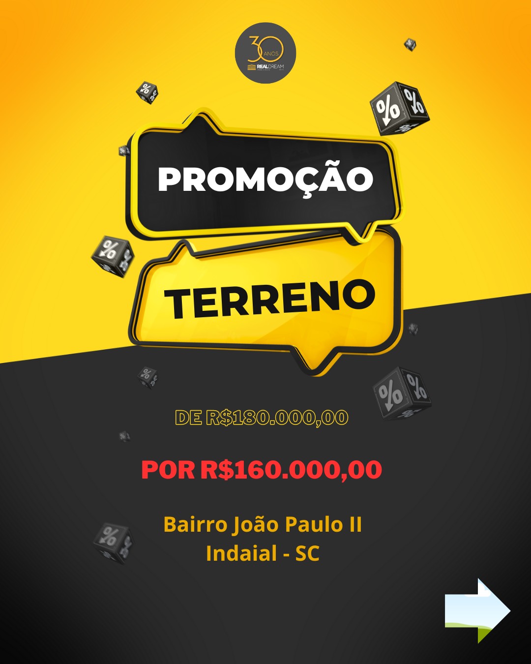 Terreno no bairro João Paulo II em Indaial/SC - foto 1