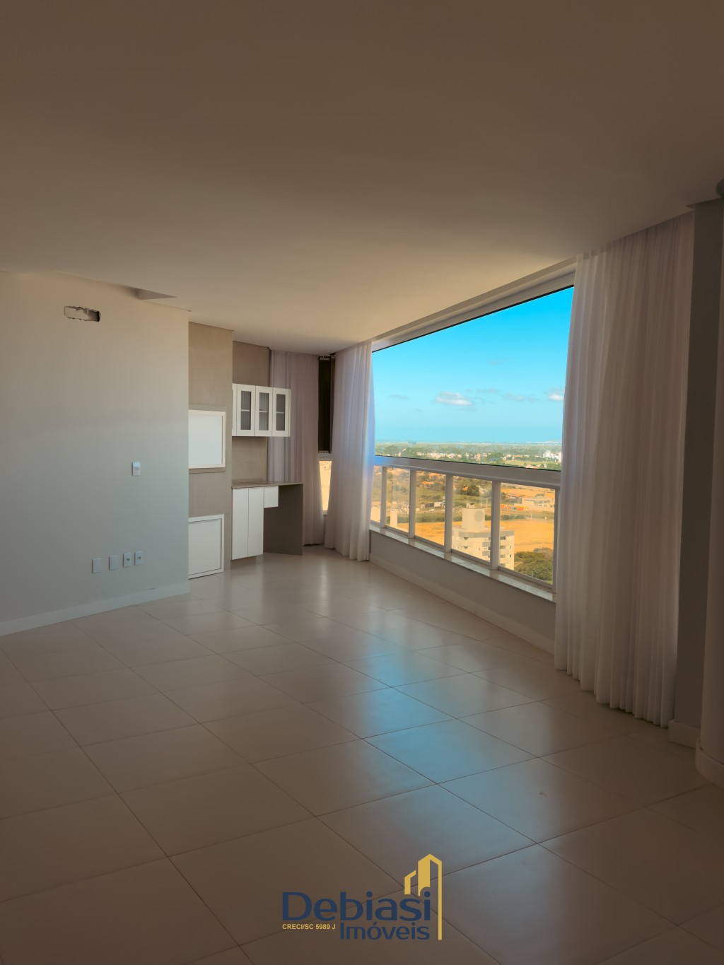 Sala de estar e jantar
