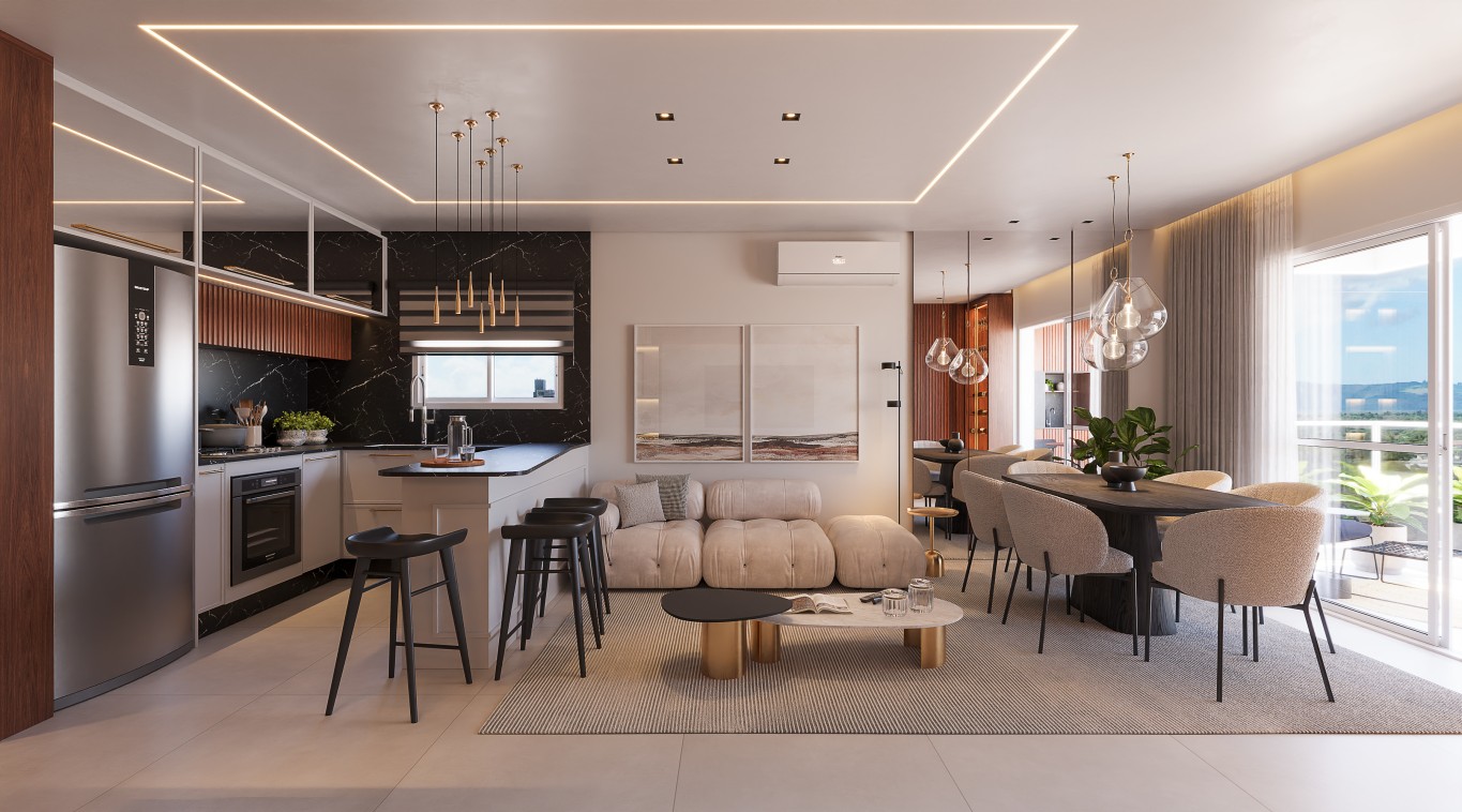 sala/cozinha