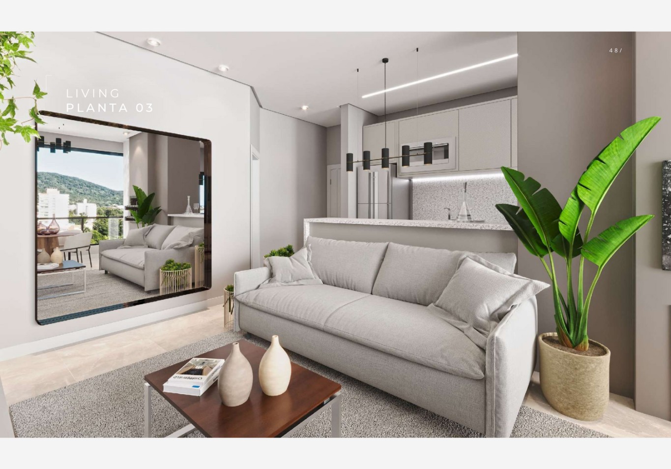 Apartamentos com 2, 3 ou 4 suítes em construção na praia de Armação, Penha/SC. — foto 7