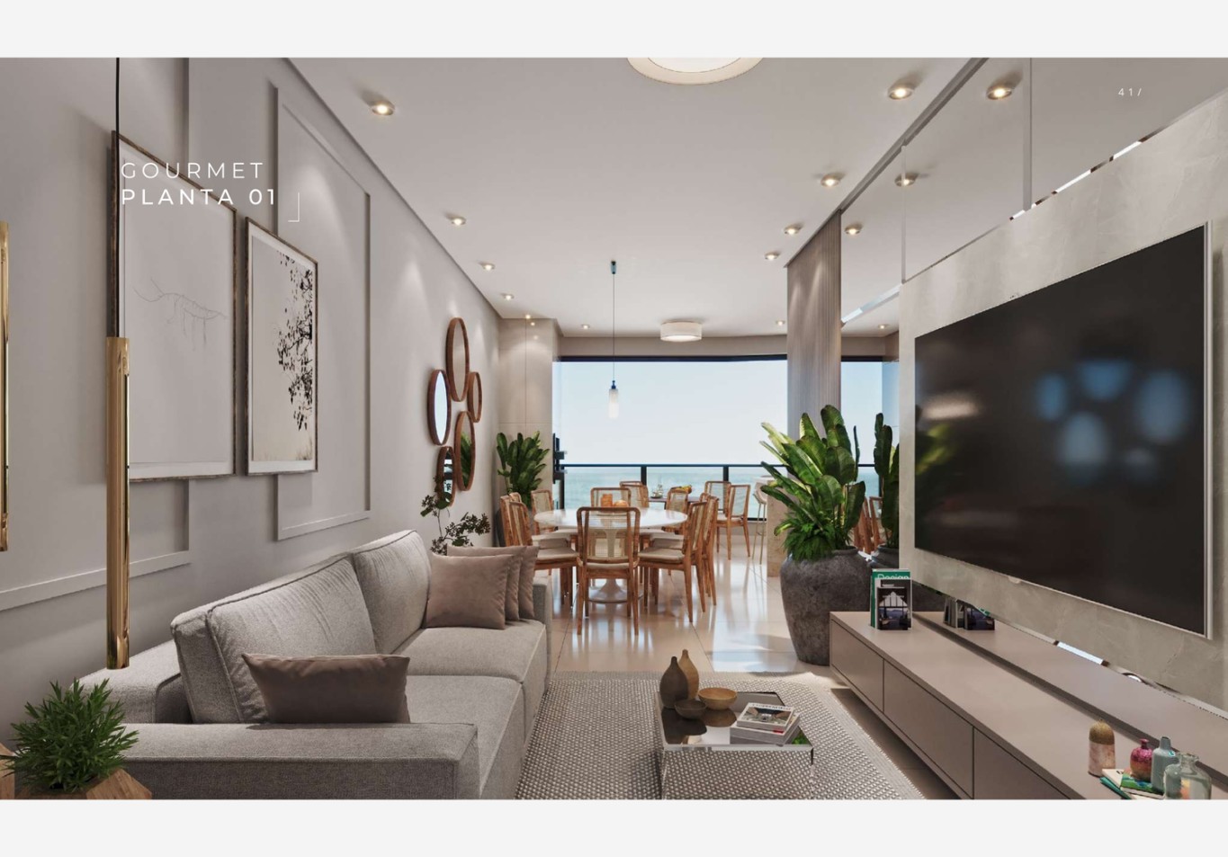 Apartamentos com 2, 3 ou 4 suítes em construção na praia de Armação, Penha/SC. — foto 5