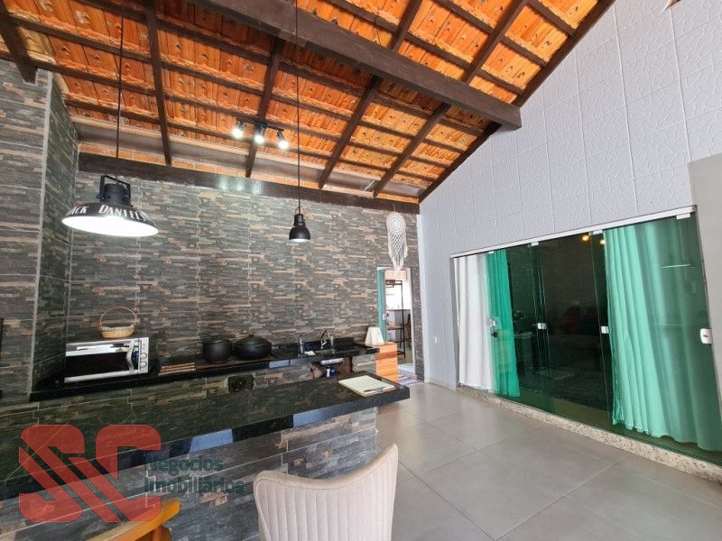 casa 03 quartos, 02 suíte, piscina, área de festas, 04 vagas de garagem, casa mobiliada — foto 4