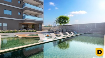 Apartamento no bairro Meia Praia