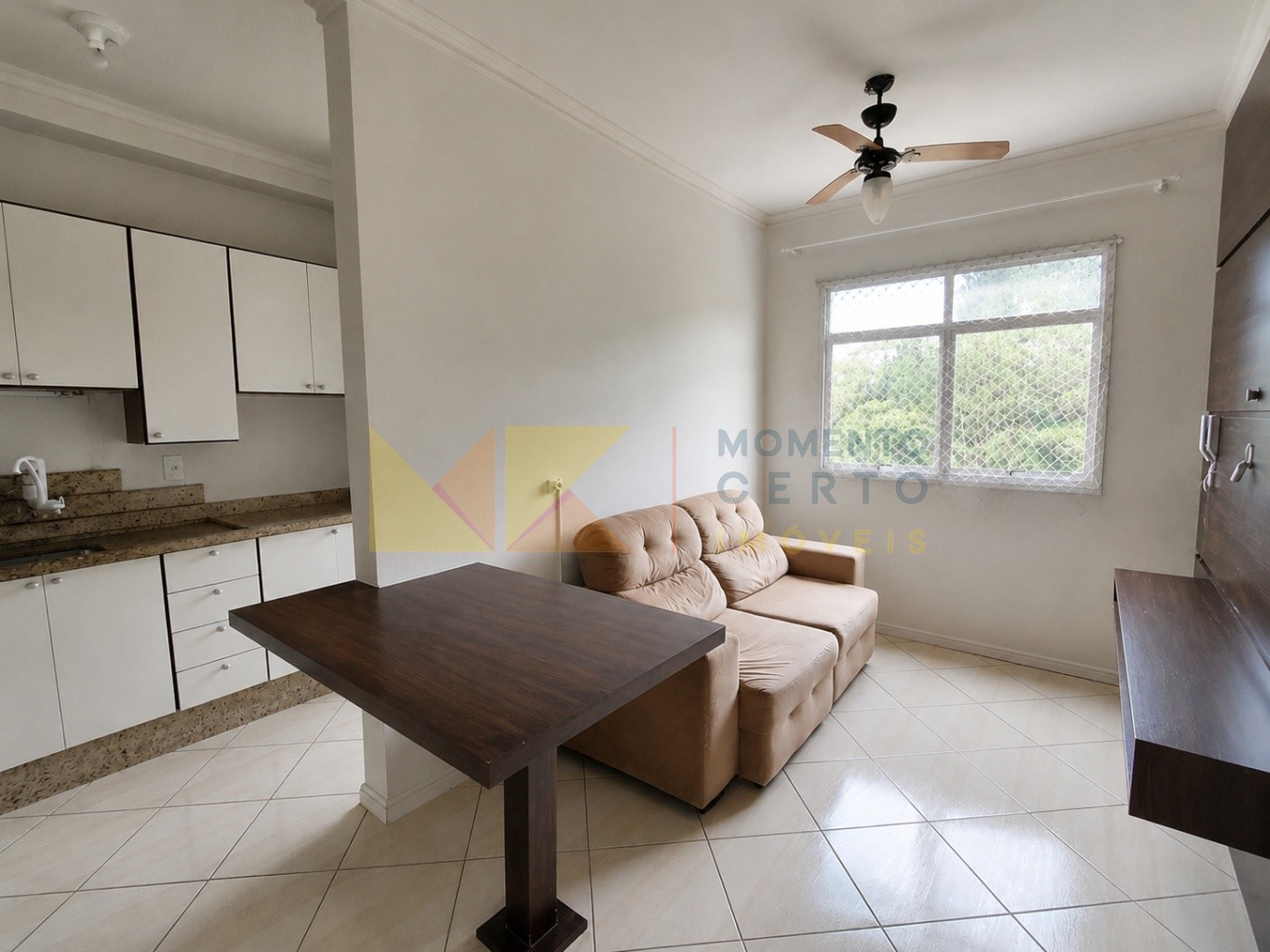 Ótimo apartamento para locação a 500 m do parque Ramiro, totalmente mobiliado. - foto 1