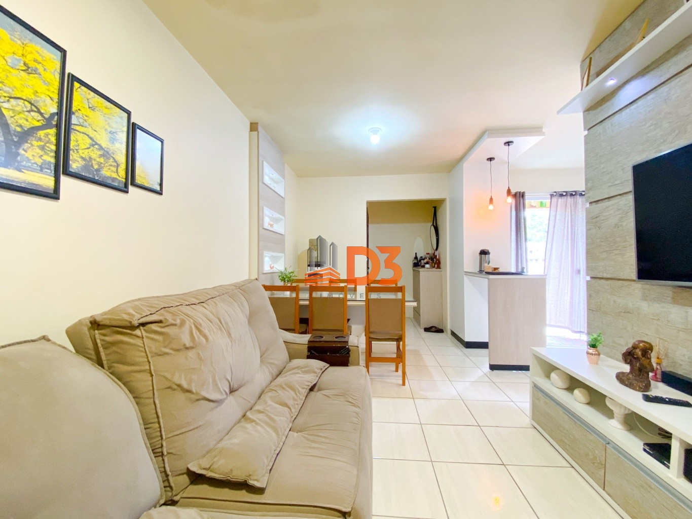 Apartamento aconchegante no Residencial Mario Dias - Testo Salto, Blumenau - foto 1