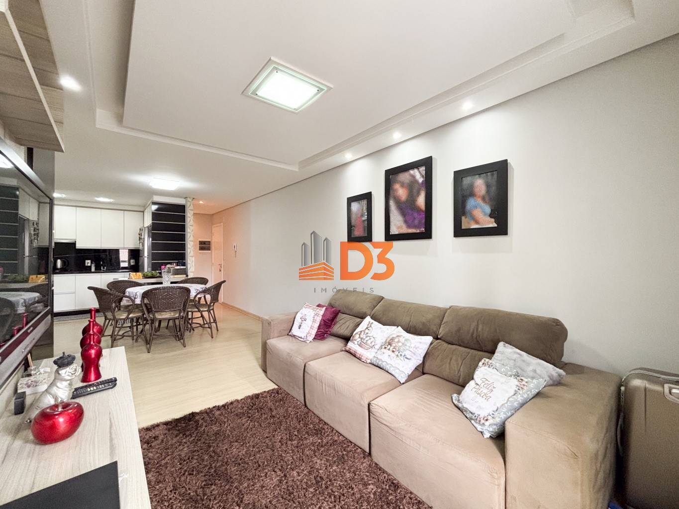 Apartamento Mobiliado com 03 dormitórios — foto 3