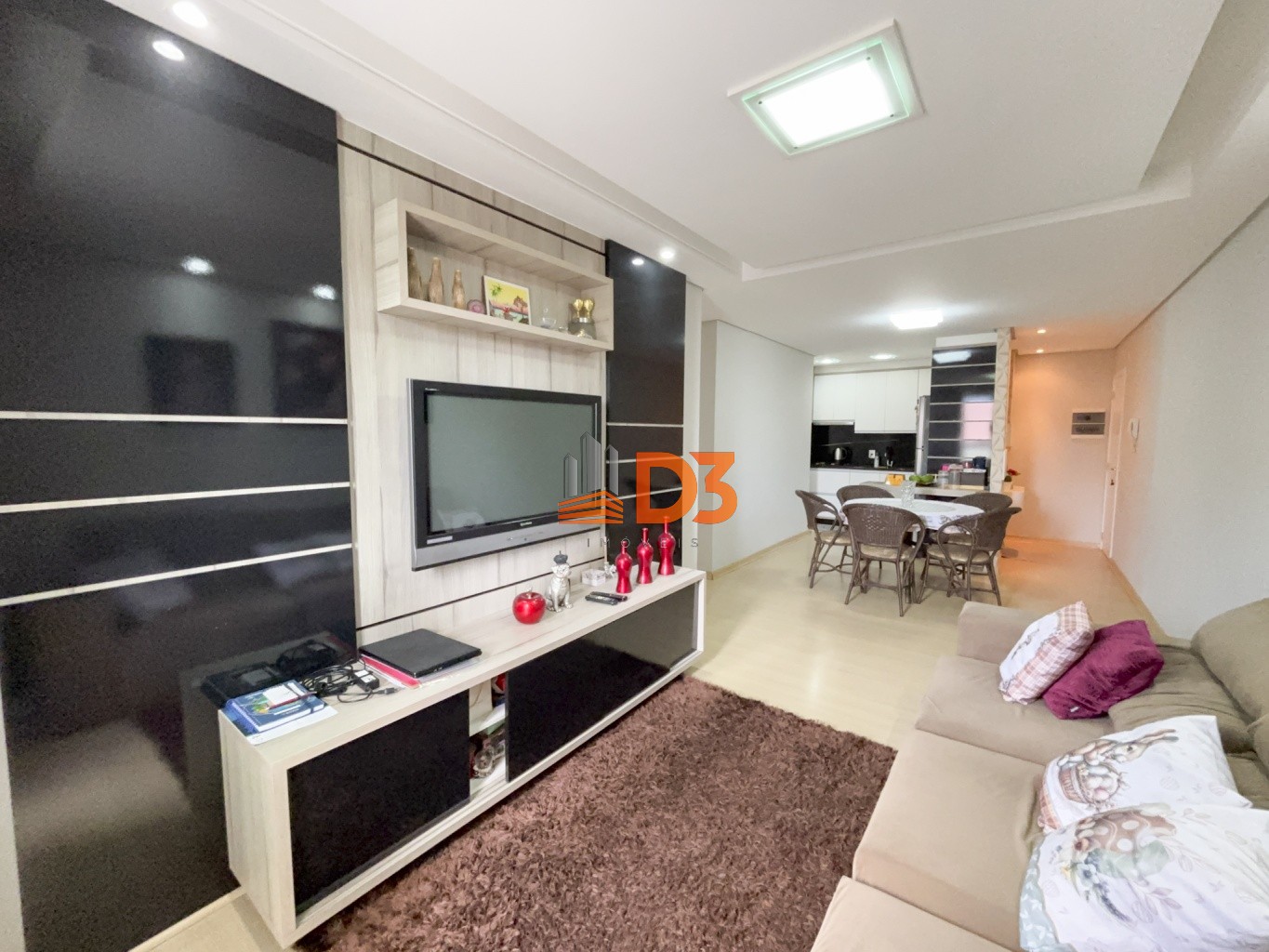 Apartamento Mobiliado com 03 dormitórios — foto 4