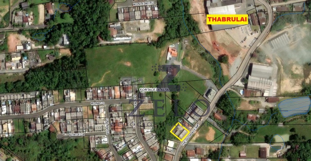 Lote/Terreno no bairro Fortaleza, em Blumenau | Eu Corretor