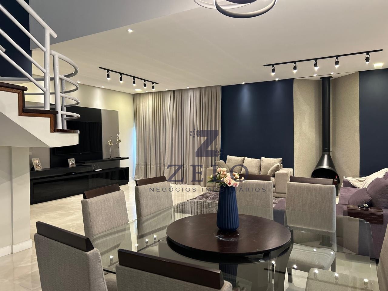 Sala de Estar e Jantar