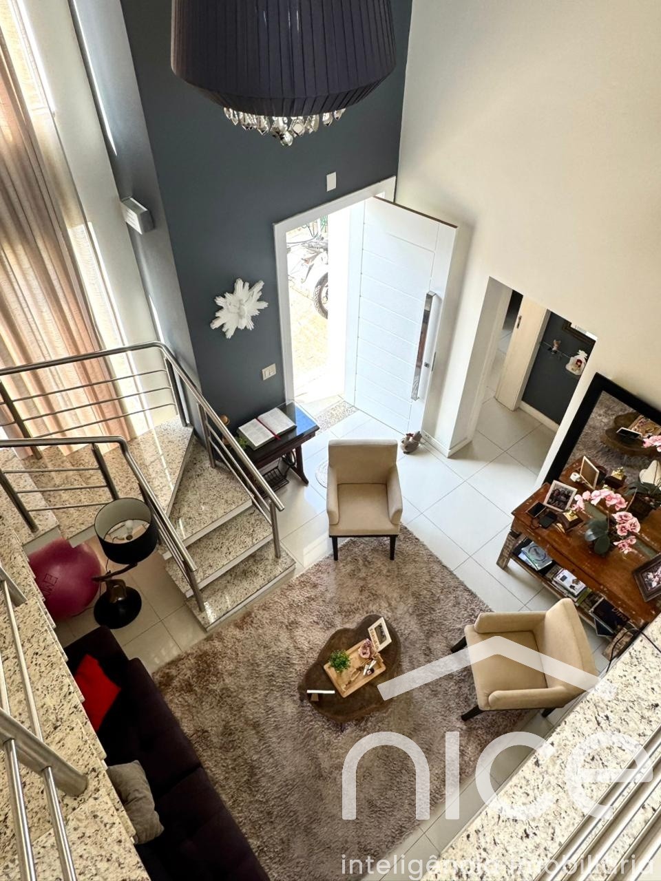 Parte de cima da casa
