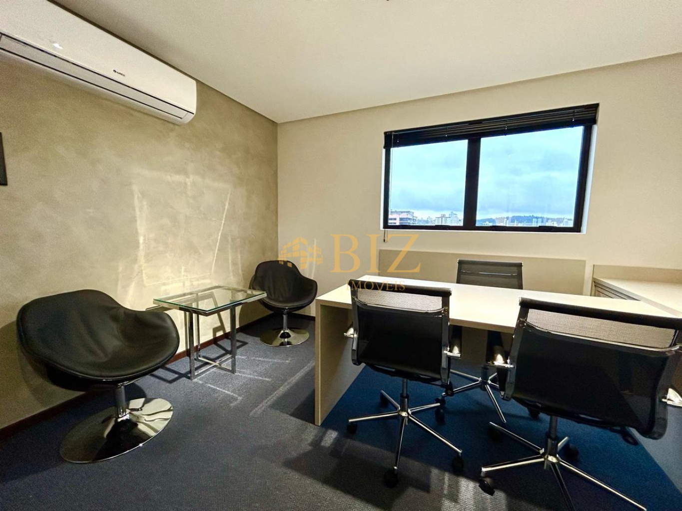 Excelente sala comercial totalmente mobiliada e pronta para uso, no Edifício Comercial Germânica Office, colado na Vila Germânica! — foto 3