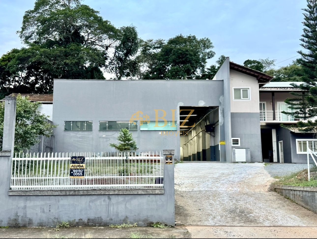 Galpão / Depósito / Armazém de 500m² no bairro Passo Manso, em Blumenau | Eu Corretor