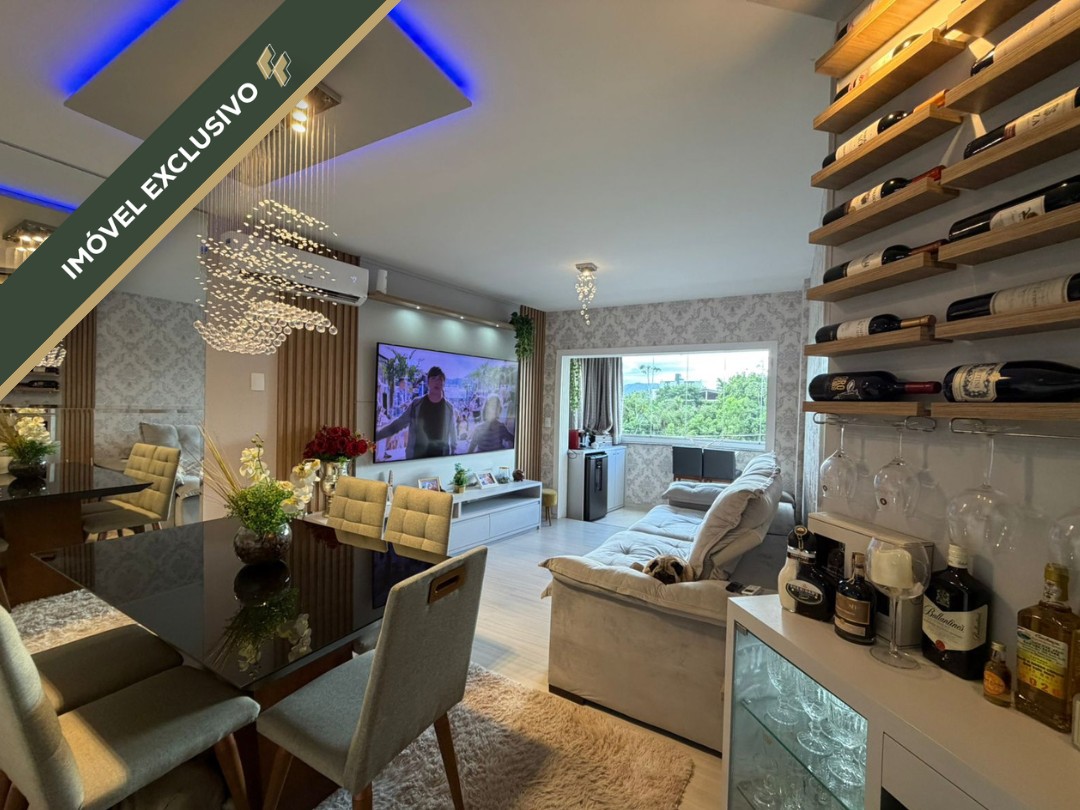 Lindo apartamento semi mobiliado no bairro Carijós em Indaial/SC - foto 1