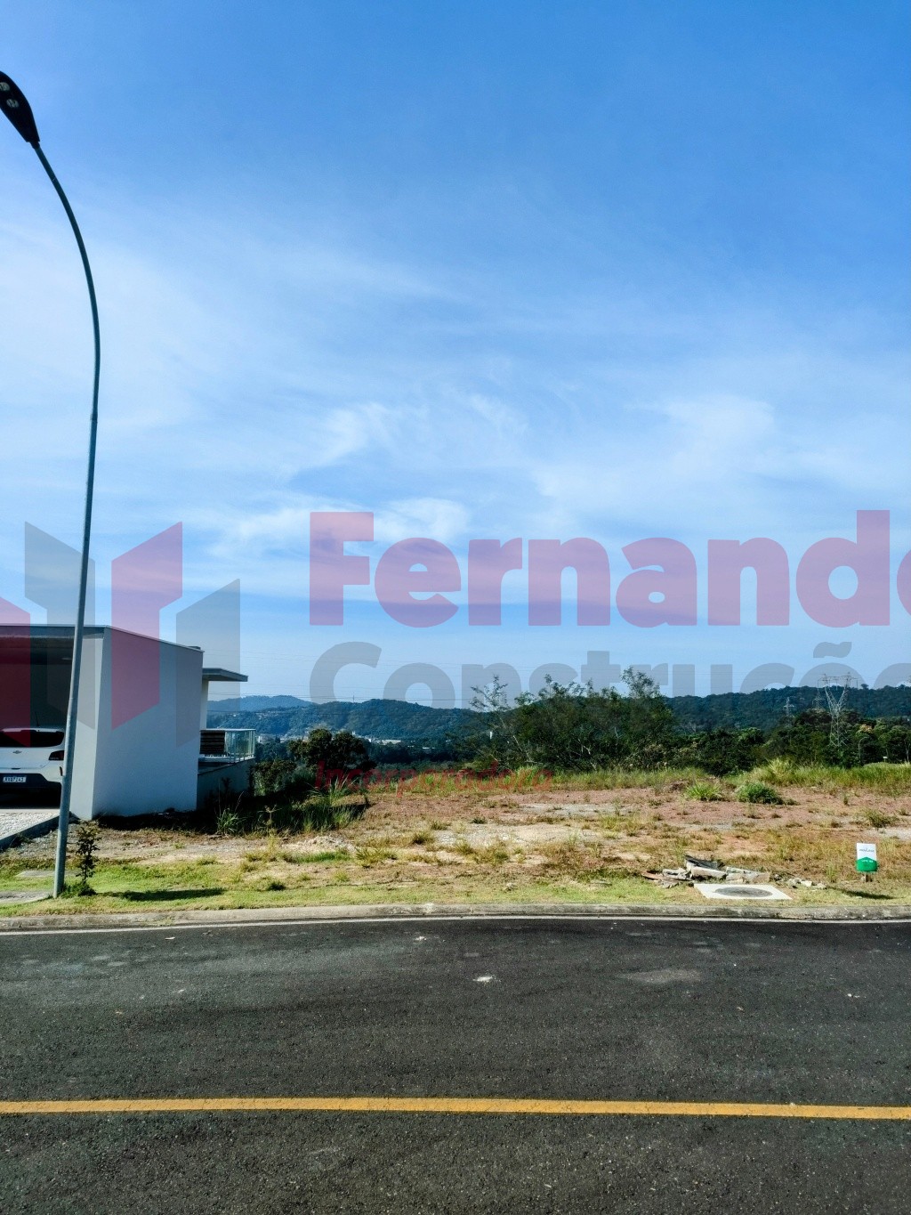 Vista para o Sesi e rua Itajaí