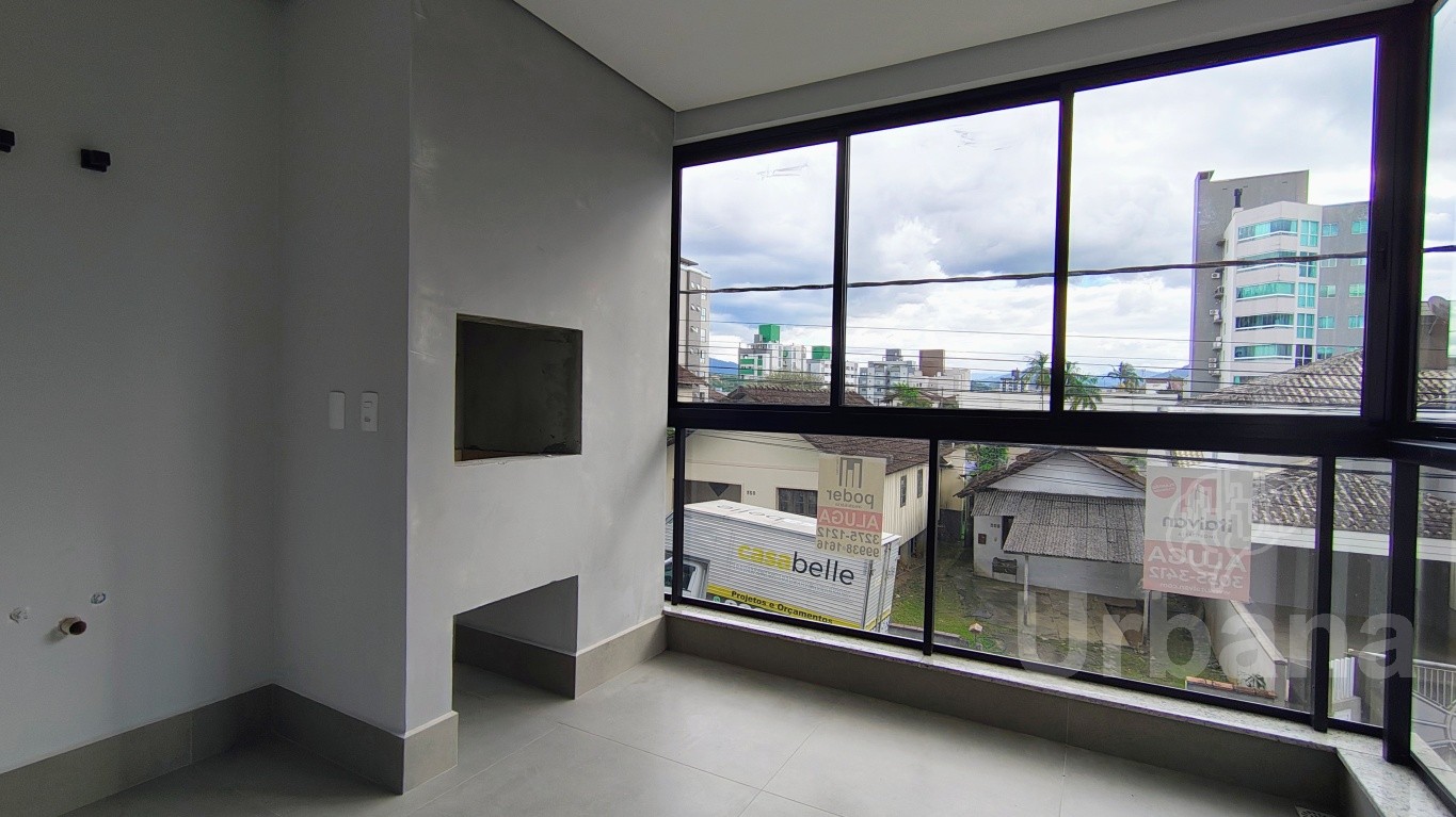 Apartamento com terraço e 3 quartos no bairro Nova Brasília em Jaraguá do Sul