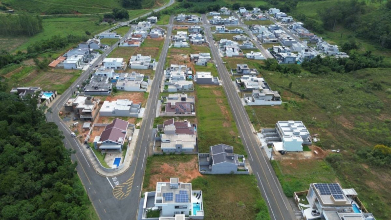 Terreno rua sem saída em Jaraguá do Sul no Loteamento Montreal - Urbana Imóveis - Imobiliária em Jaraguá do Sul