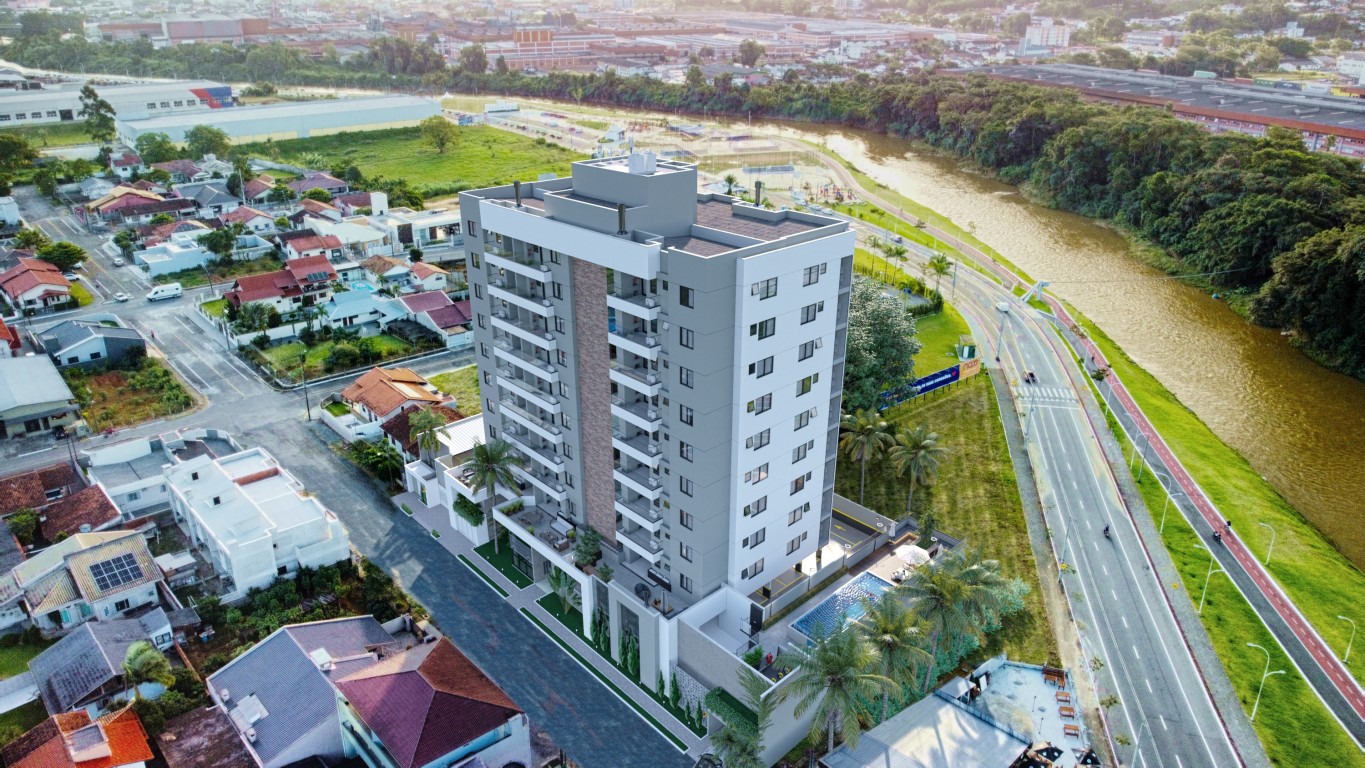 Apartamento com 2 quartos no São Pedro Residence – Ilha da Figueira, Jaraguá do Sul