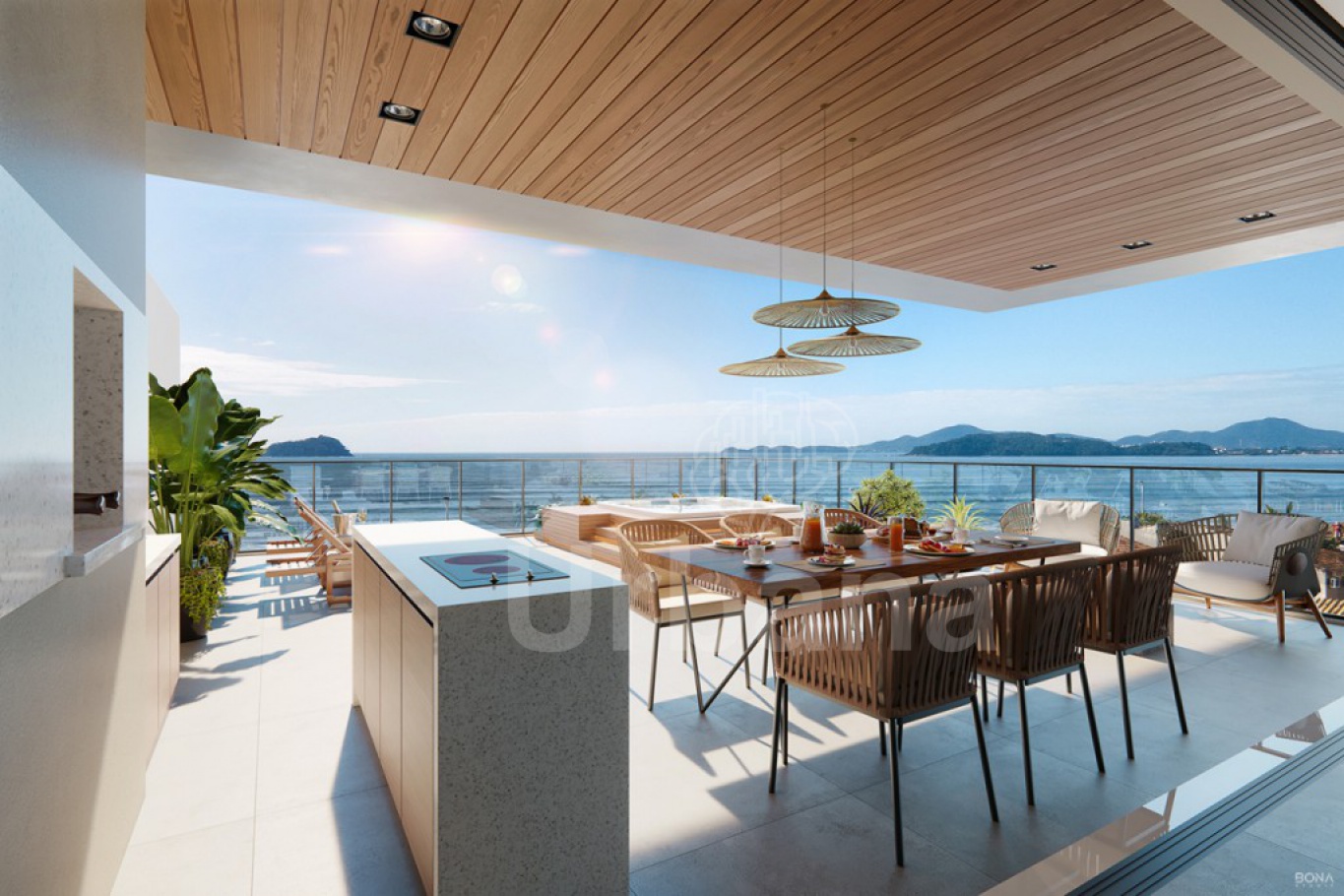 Apartamento em Piçarras com 3 suítes - Urbana Imóveis - Imobiliária em Jaraguá do Sul