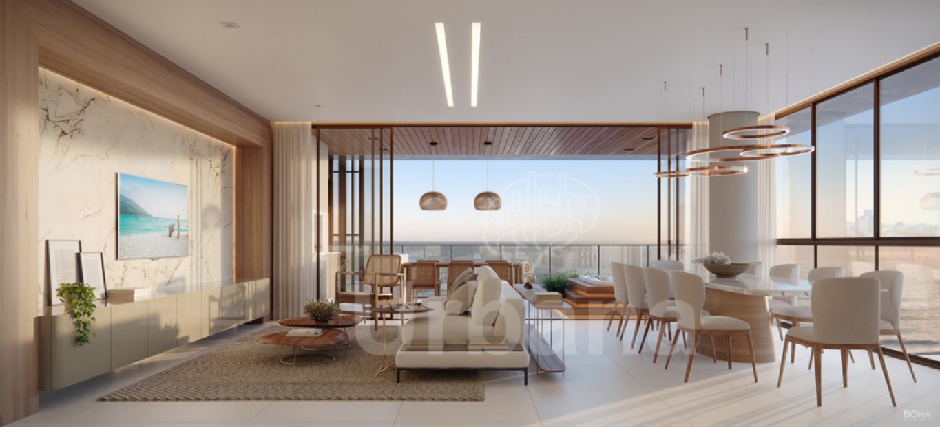 Apartamento em Piçarras com 3 suítes - Urbana Imóveis - Imobiliária em Jaraguá do Sul