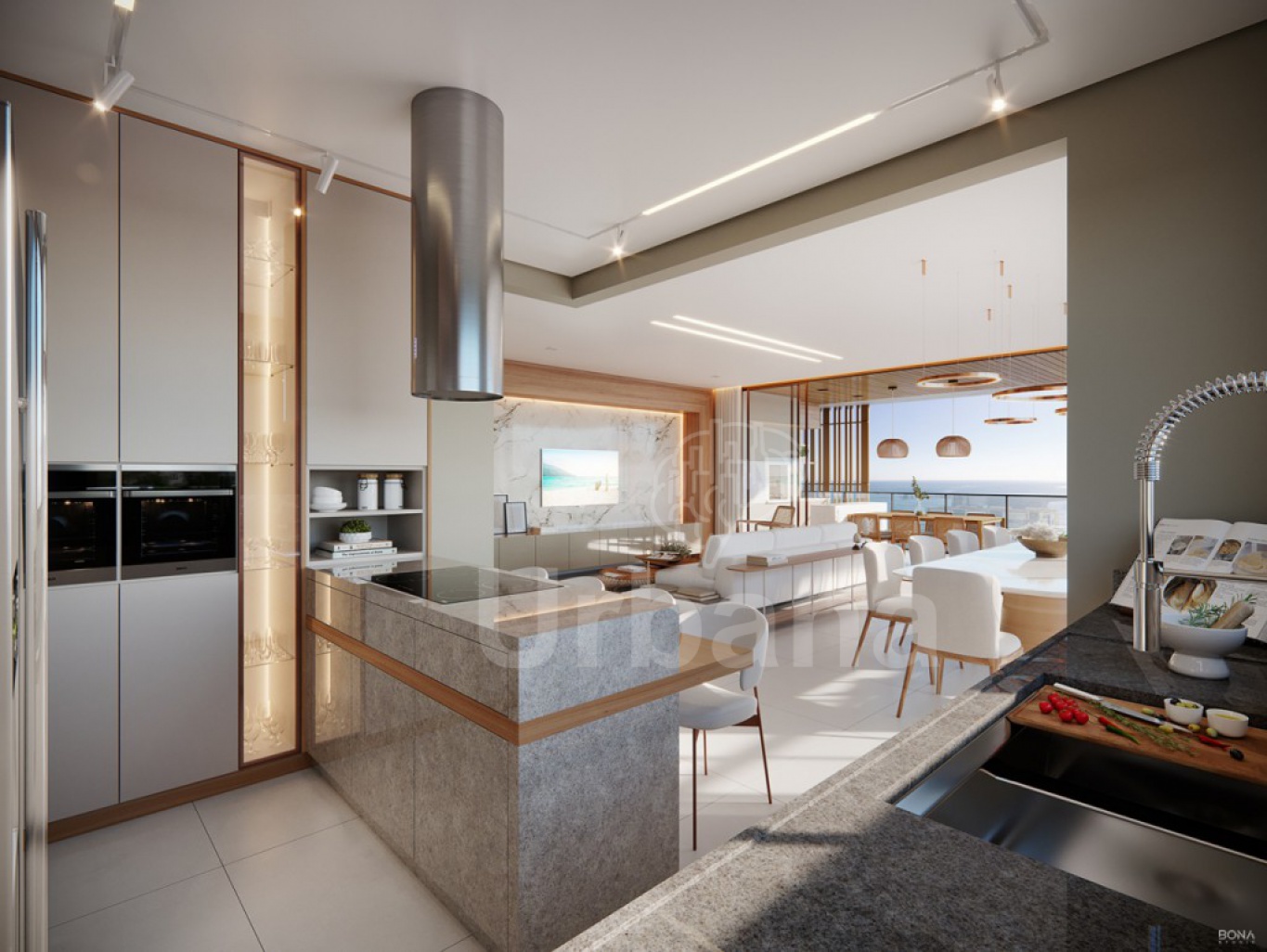 Apartamento em Piçarras com 3 suítes - Urbana Imóveis - Imobiliária em Jaraguá do Sul