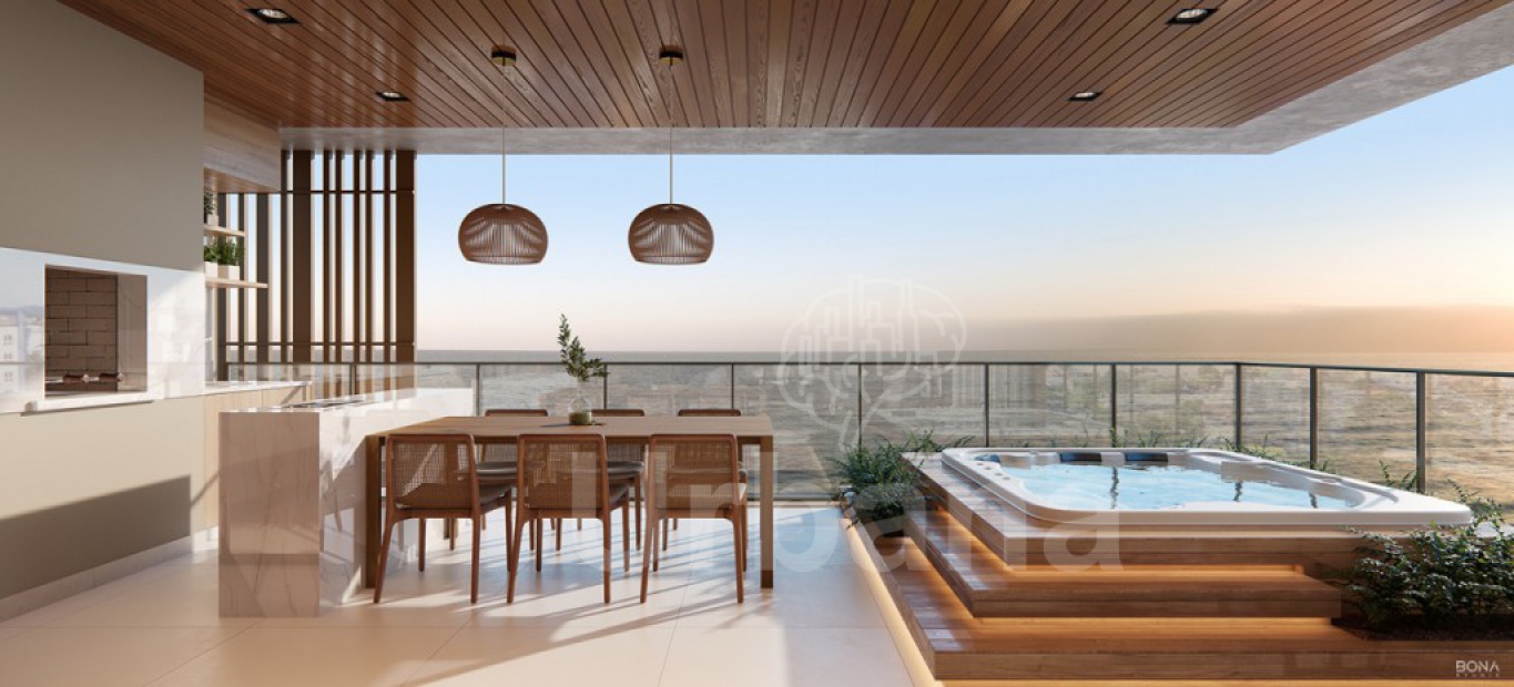 Apartamento em Piçarras com 3 suítes - Urbana Imóveis - Imobiliária em Jaraguá do Sul
