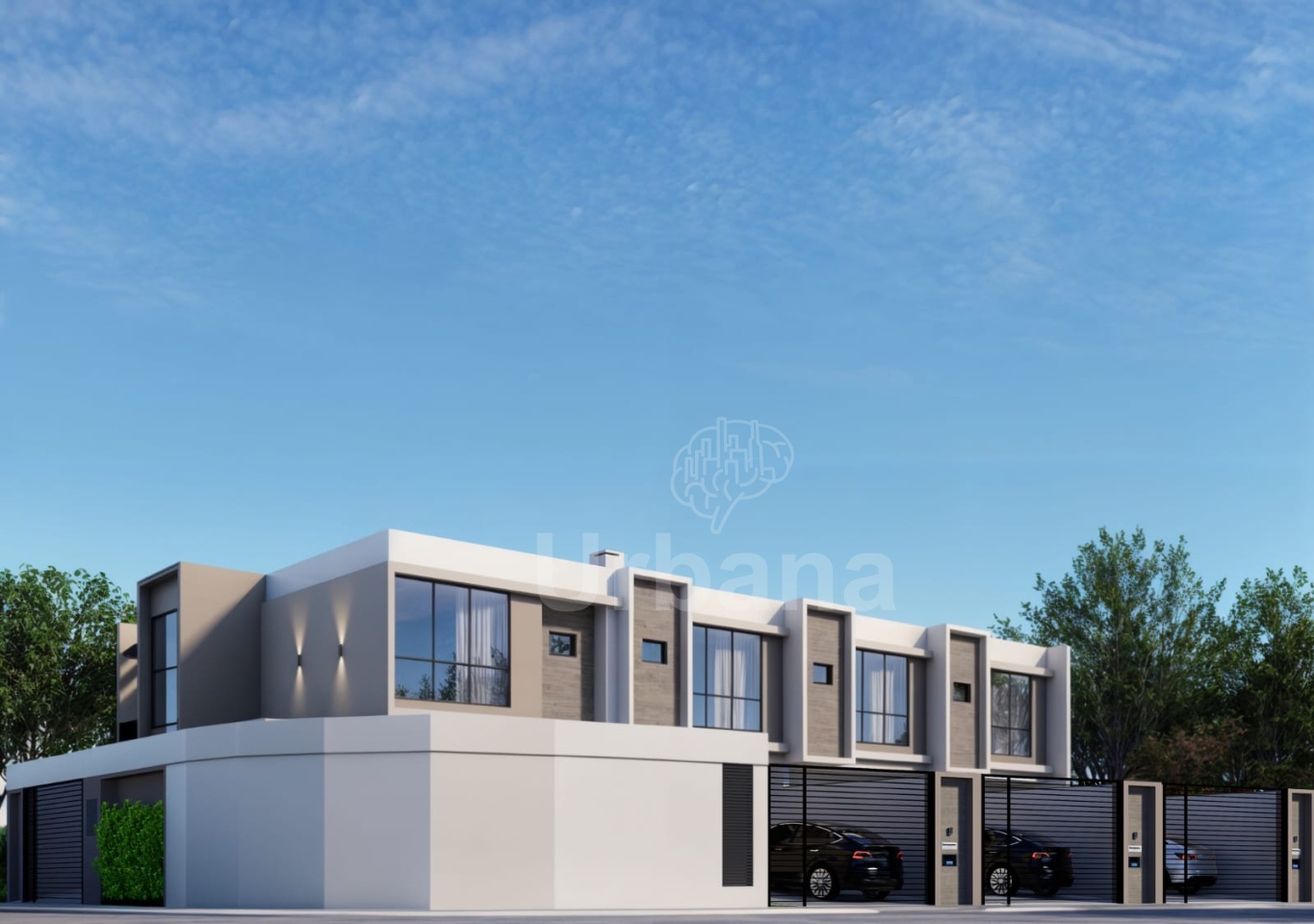Casa geminada no bairro Três Rios do Sul com 3 quartos